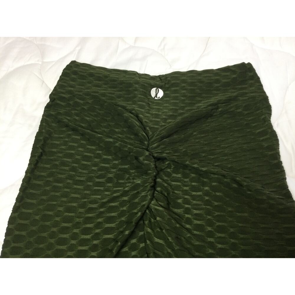 Lyte Viral Body Sculpting Athletic Leggings Forest Green XL